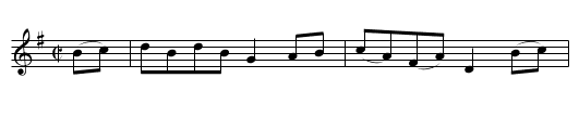 Recruiting Segeant. JBut.114, The - staff notation