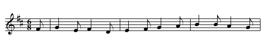 Recruiting Sergeant, The - staff notation