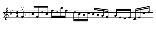 Red Lion -- Hornpipe - staff notation