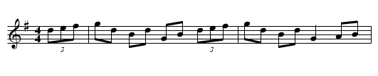 Redesdale hornpipe, The - staff notation