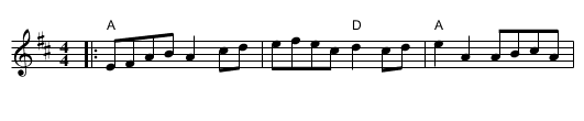Red-Haired Boy, The - staff notation