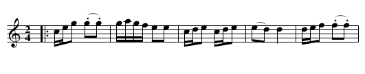REDOWA POLKA - staff notation