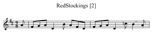 RedStockings [2] - staff notation