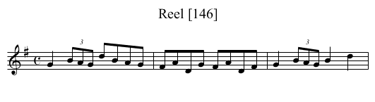 Reel [146] - staff notation
