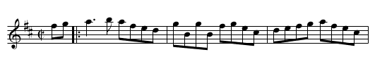 Reel à DesJarlais - staff notation