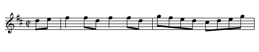 Reel Combiné - staff notation