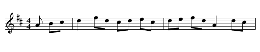 reel de Bellechasse - staff notation