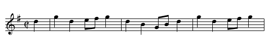 Reel de Berluchon - staff notation