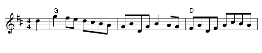 Reel De Montreal - staff notation