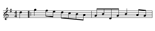 Reel de Montréal - staff notation
