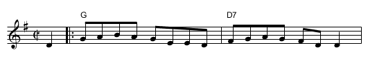 reel de P&eacute;ribonka - staff notation