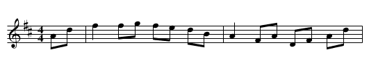 Reel de Sherbrooke - staff notation