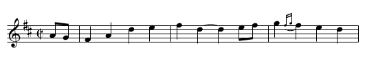 Reel des cigarettes - staff notation