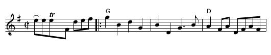 Reel des ti-minous - staff notation