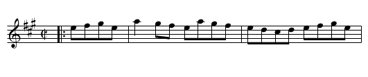 reel d'Issoudun - staff notation