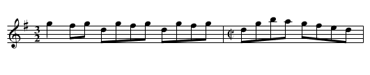 Reel du bon vieux temps - staff notation