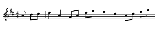 reel du Cultivateur - staff notation