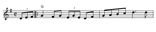 reel du Grandp&egrave;re - staff notation
