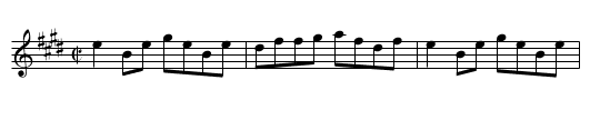 Reel du plaisir - staff notation