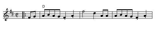 Reel du Semeur - staff notation