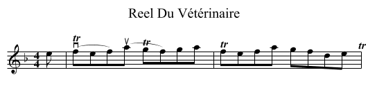 Reel Du Vétérinaire - staff notation