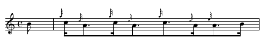 Reel Excercise - staff notation