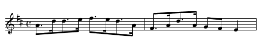 Reel of Fife. - staff notation