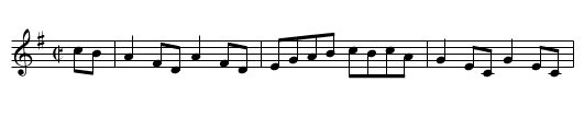 Reel - staff notation