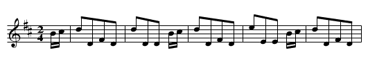 Reel,A. JMT017 - staff notation