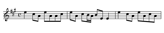 Reels of Tully, The - staff notation