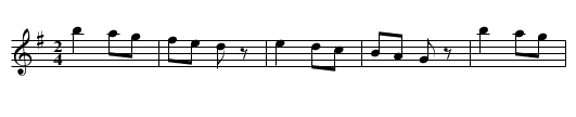Regiments Quadrille Figure 2 - staff notation