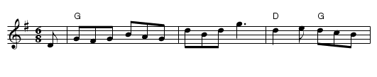 Reg's Cigar - staff notation