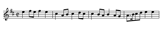 Reinlender fr&aring; &Aring;seral - staff notation