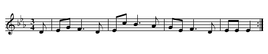 Rejected Lover [2], The - staff notation