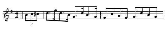 Remember Me  (hornpipe) - staff notation
