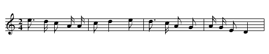 Renzai wai qian xinzai jia - staff notation