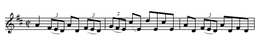 Repeal Of The Union  (reel)   1179 - staff notation