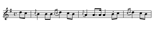 Reprisal,The. BC.54 - staff notation