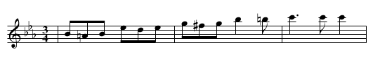 Retour des Hirondelles - staff notation