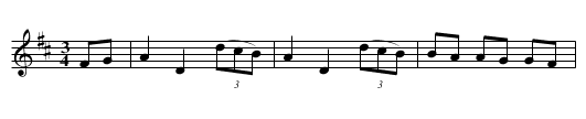 Retreat. JBut.742, A - staff notation