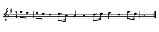 Retreat JBut.898, A - staff notation