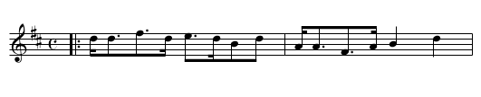 Retreat - staff notation