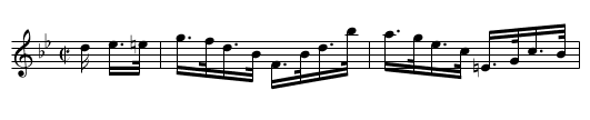 Rialto - staff notation
