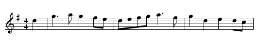 Ribbon Dance - staff notation