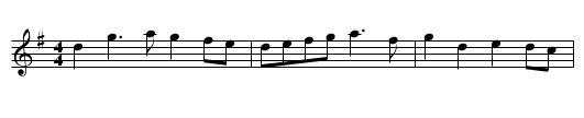 Ribbon Dance - staff notation