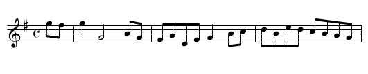 Richard's Hornpipe. BHp.28 - staff notation
