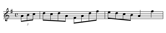 Rickets Hornpipe - staff notation