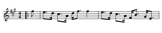 Riddrie - staff notation