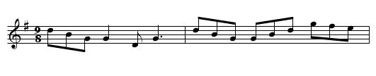 Riding a Mile   (2nd Setting)  (slipjig)  1158 - staff notation