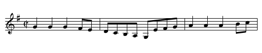 Ridotta. JJo2.001, The - staff notation